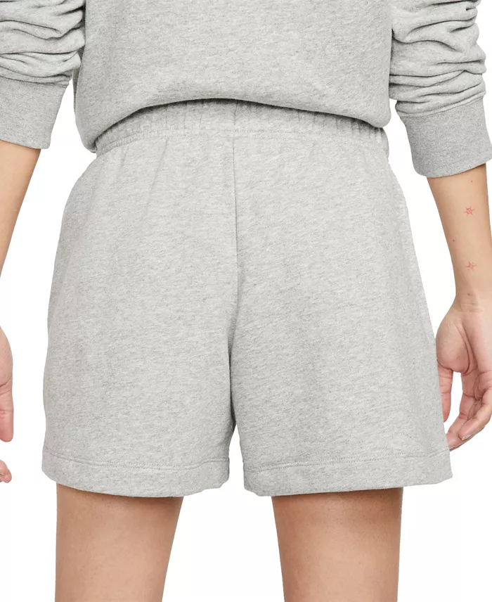 Nike Women's Sportswear Club Fleece Mid-Rise Shorts Women's Fashion Shoes & Accessories