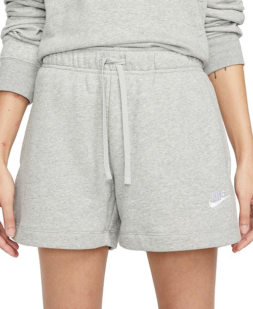 Nike Women's Sportswear Club Fleece Mid-Rise Shorts Women's Fashion Shoes & Accessories