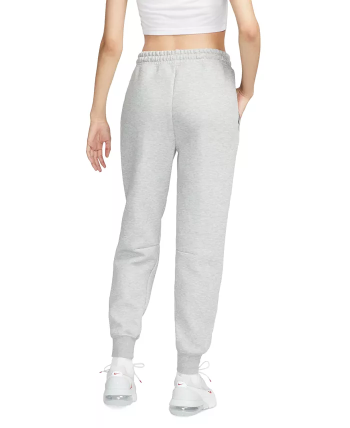 Nike Women's Sportswear Tech Fleece Mid-Rise Jogger Pants Women's Fashion Shoes & Accessories