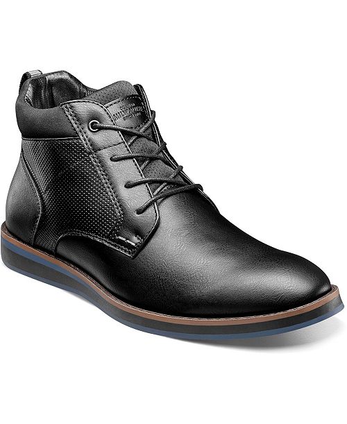 Nunn Bush Men's Circuit DC Plain Toe Boots Men's Shoes