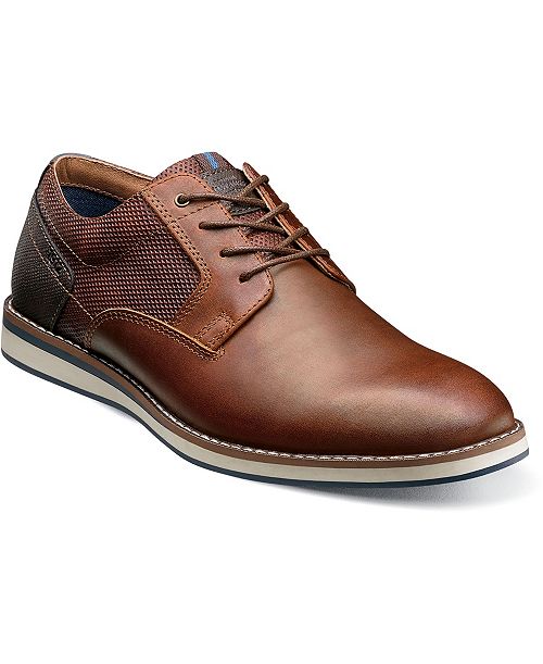 Nunn Bush Men's Circuit Plain Toe Lace-Up Oxford Men's Shoes