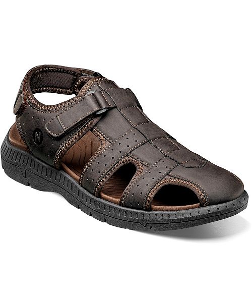 Nunn Bush Men's Laguna Closed Toe Fisherman Sandal Men's Shoes