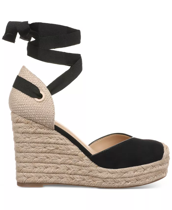 On 34th Melindaa Espadrille Wedge High Heel Sandals Exclusively At Macy's Women's Fashion Shoes & Accessories