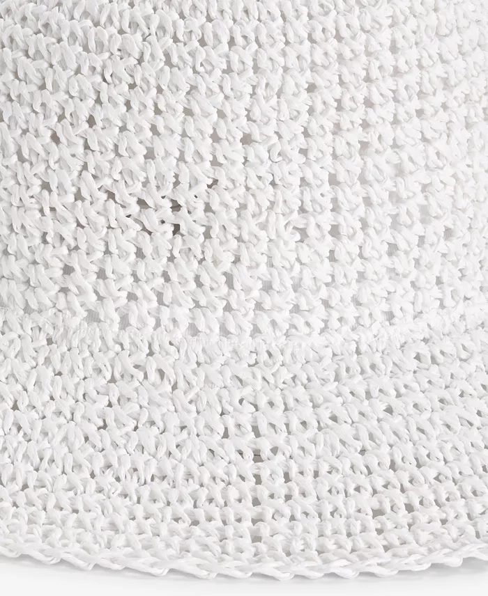 On 34th Solid Crochet Bucket Hat Exclusively At Macy's Women's Fashion Shoes & Accessories