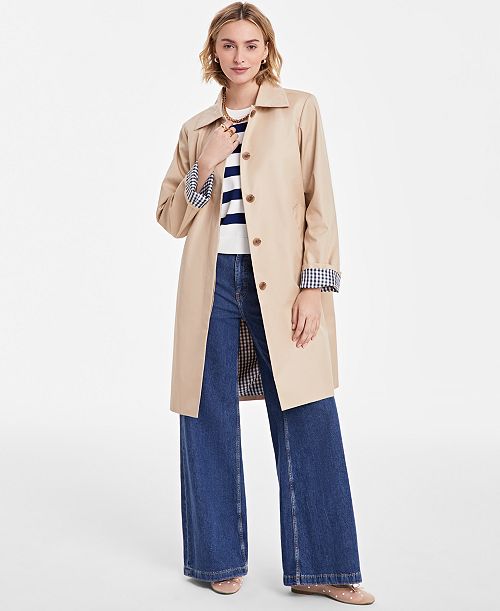 On 34th Women's Classic Mac Jacket Exclusively at Macy's Women's Fashion Shoes & Accessories