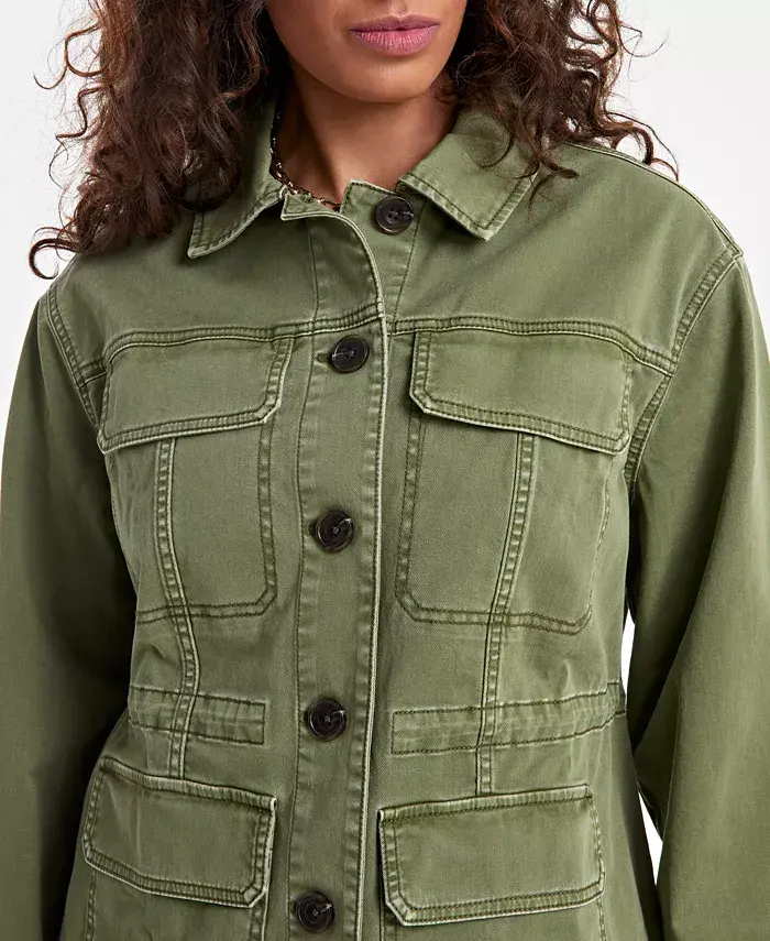 On 34th Women's Easy Utility Jacket Exclusively At Macy's Women's Fashion Shoes & Accessories