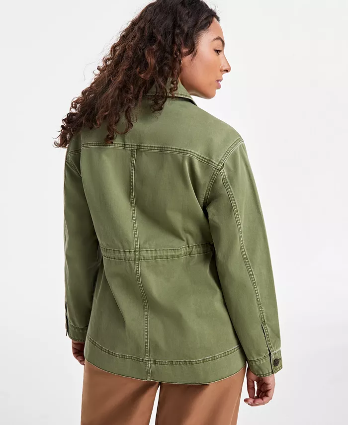 On 34th Women's Easy Utility Jacket Exclusively At Macy's Women's Fashion Shoes & Accessories
