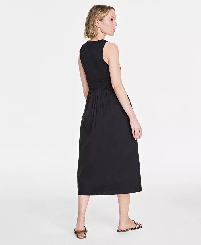 On 34th Women's Sleeveless Tank Midi Dress Created For Macy's Women's Fashion Shoes & Accessories