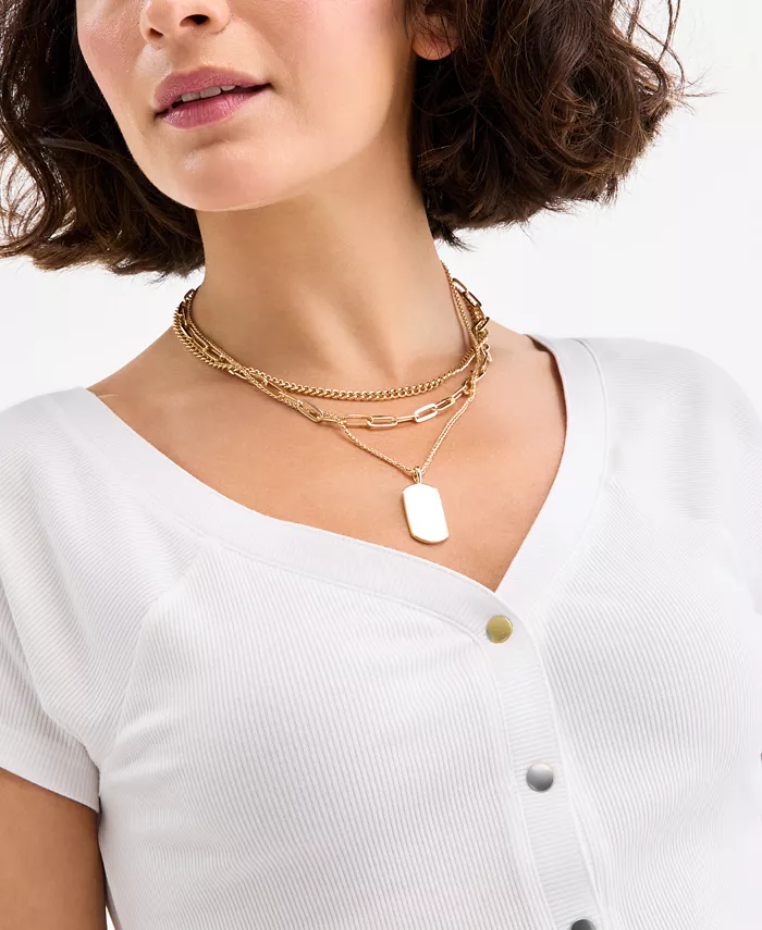 On 34th Women's Snap-Front T-Shirt Exclusively At Macy's Women's Fashion Shoes & Accessories