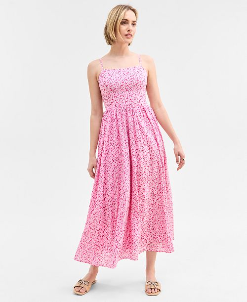 On 34th Women's Square-neck Maxi Dress Exclusively at Macy's Women's Fashion Shoes & Accessories