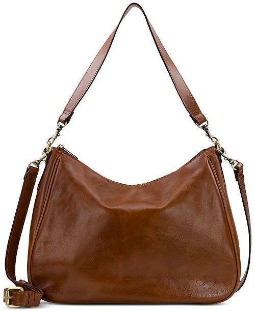 Patricia Nash Athani Large Leather Shoulder Bag Created for Macy's Handbags Purses & Accessories