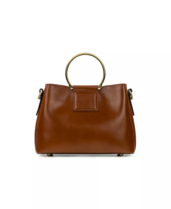 Patricia Nash Empoli Leather Satchel Women's Fashion Shoes & Accessories