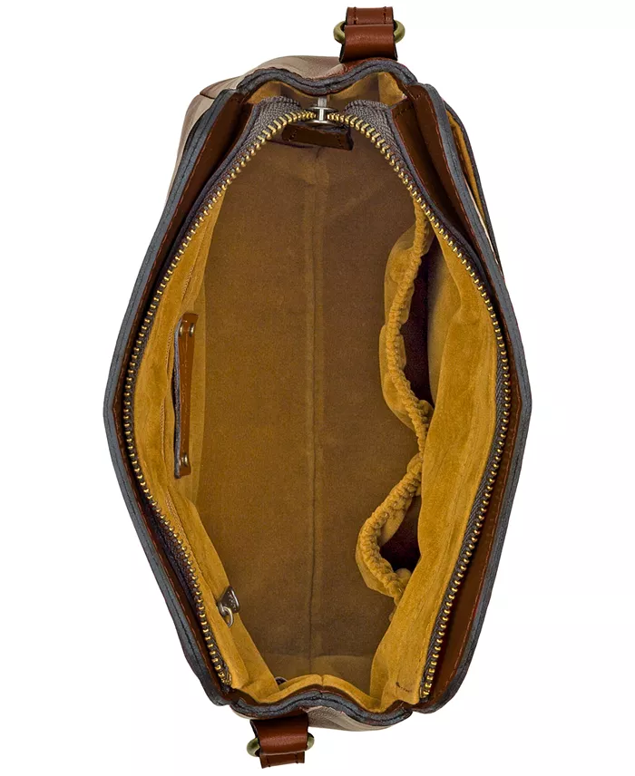 Patricia Nash Ithaca Small Leather Crossbody Bag Handbags Purses & Accessories