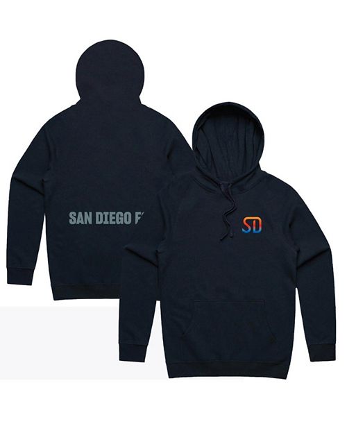 Peace Collective Men's and Women's Navy San Diego FC Pullover Hoodie Sports Fan Shop