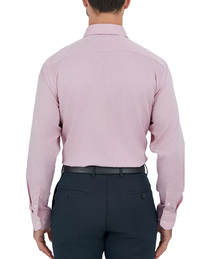 Perry Ellis Portfolio Men's King Micro-Pattern Dress Shirt Men's Fashion & Accessories