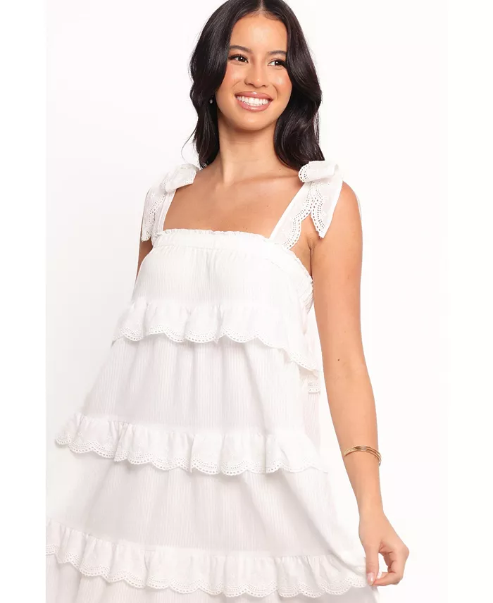 Petal And Pup Women's Harriette Midi Dress Women's Fashion Shoes & Accessories