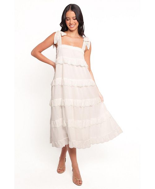 Petal and Pup Women's Harriette Midi Dress Women's Fashion Shoes & Accessories