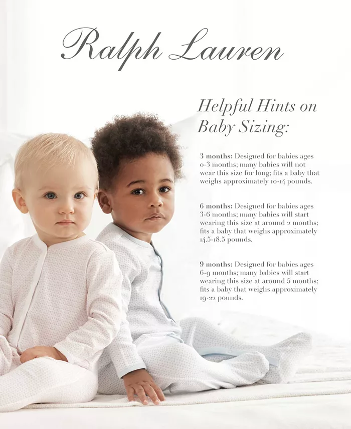 Polo Ralph Lauren Baby Boys Cotton Short Sleeved Polo Shortall Kids
