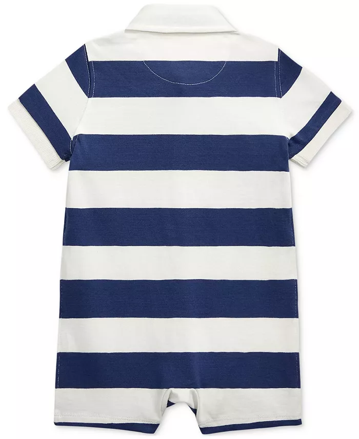 Polo Ralph Lauren Baby Boys Rugby Stripe Shortall Kids