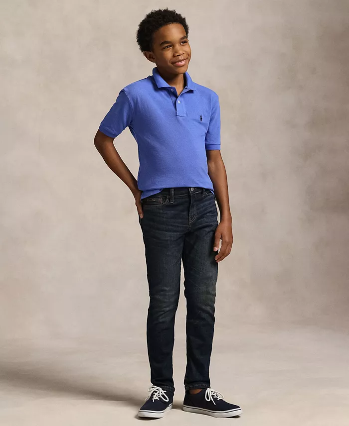 Polo Ralph Lauren Big Boys Cotton Mesh Logo Polo Shirt Kids