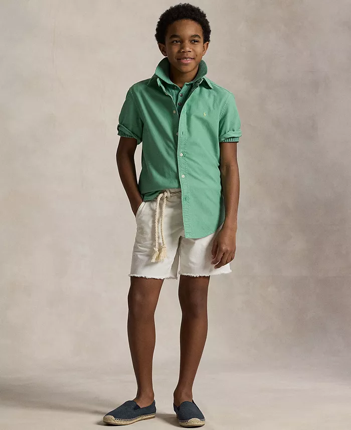 Polo Ralph Lauren Big Boys Oxford Short-Sleeve Shirt Kids