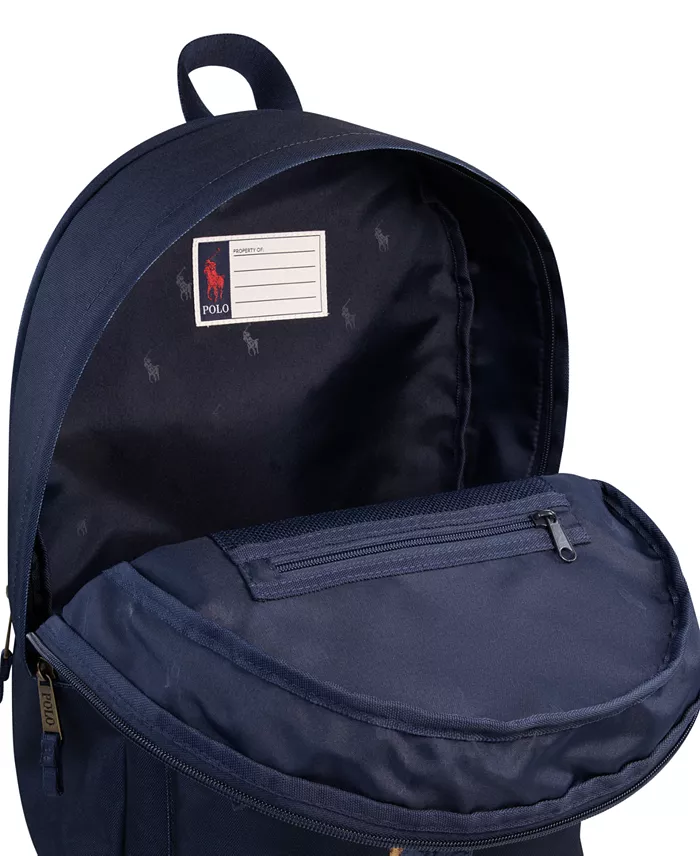 Polo Ralph Lauren Kids Polo Bear Canvas Backpack Luggage & Backpacks