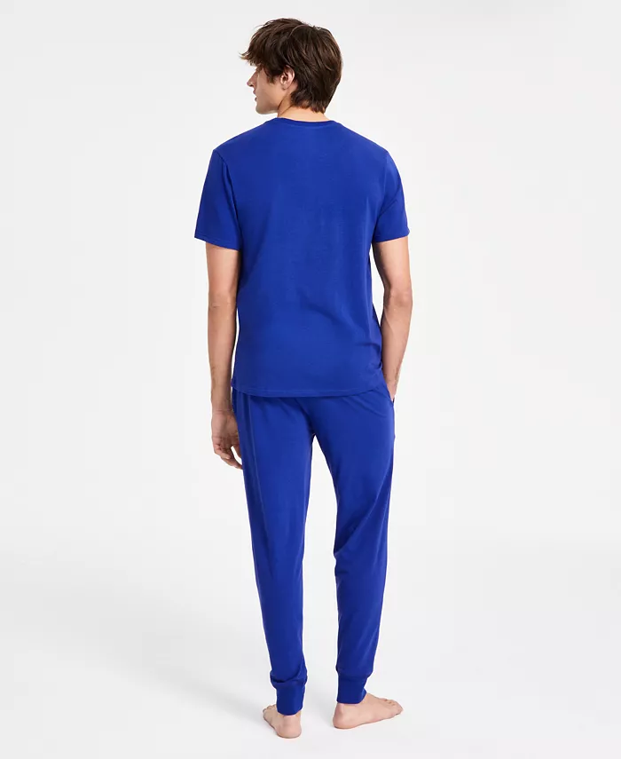 Polo Ralph Lauren Logo Sleep Shirt & Sleep Joggers Exclusively At Macy's Men's Fashion & Accessories
