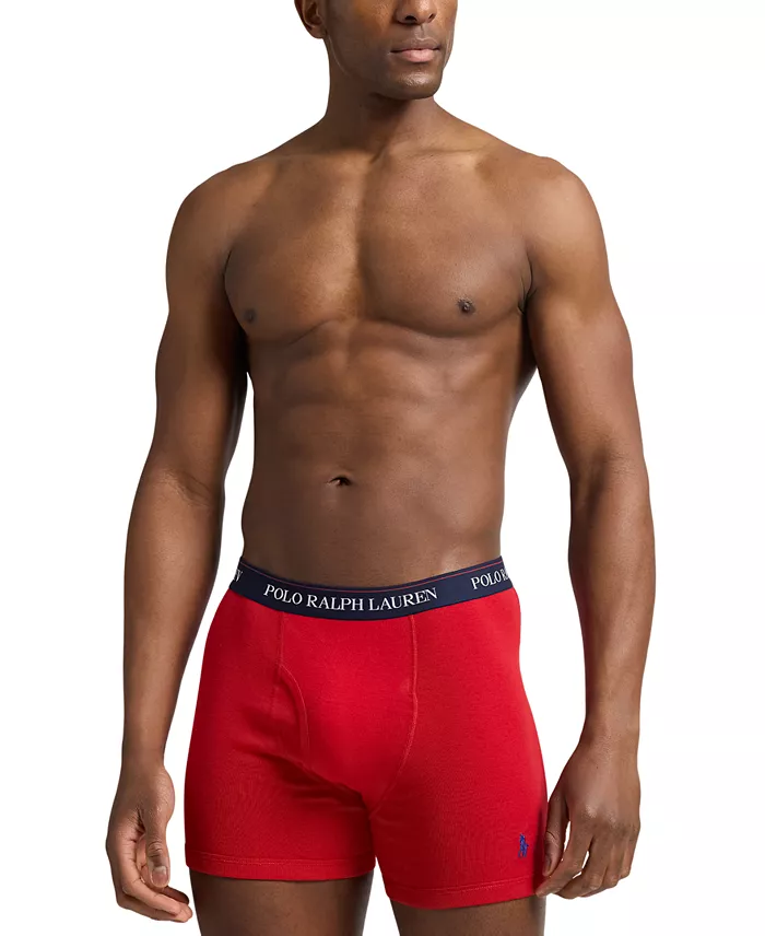 Polo Ralph Lauren Men's 5+1 Free Bonus Classic-Fit Boxer Briefs Men's Fashion & Accessories