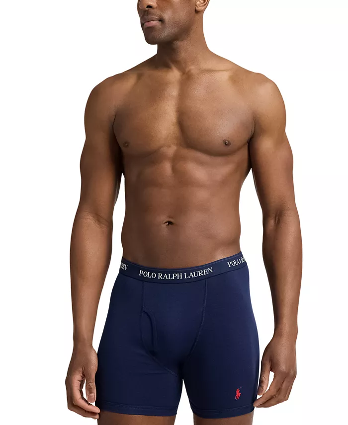 Polo Ralph Lauren Men's 5+1 Free Bonus Classic-Fit Boxer Briefs Men's Fashion & Accessories