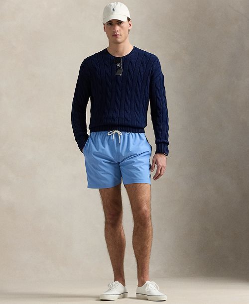 Polo Ralph Lauren Men's 5.75-Inch Traveler Classic Swim Trunk Men's Fashion & Accessories