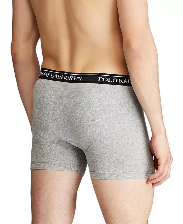 Polo Ralph Lauren Men's 5-Pack Classic Cotton Boxer Briefs Men's Fashion & Accessories