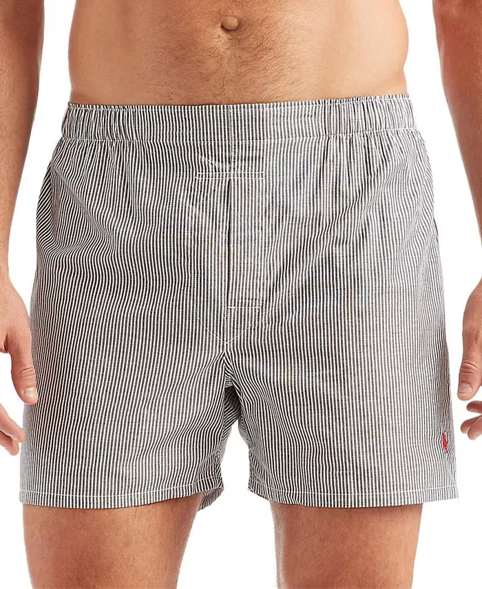 Polo Ralph Lauren Men's 5-Pack Woven Boxers Men's Fashion & Accessories
