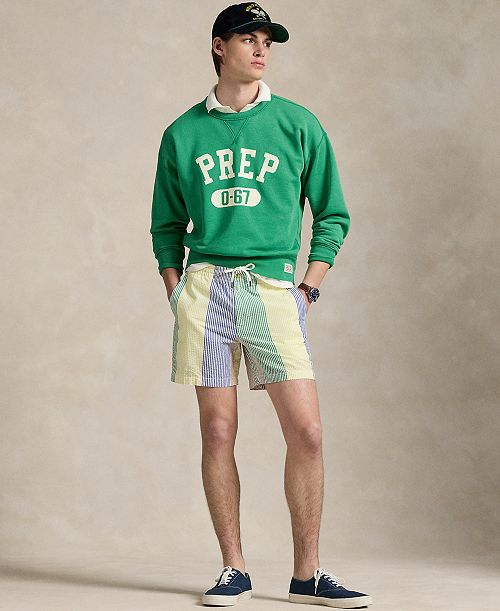 Polo Ralph Lauren Men's 6-Inch Polo Prepster Seersucker Shorts Men's Fashion & Accessories