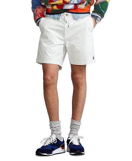 Polo Ralph Lauren Men's 6-Inch Polo Prepster Stretch Chino Shorts Men's Fashion & Accessories