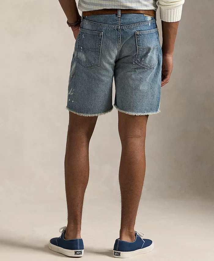 Polo Ralph Lauren Men's 8-Inch Vintage Classic Denim Shorts Men's Fashion & Accessories