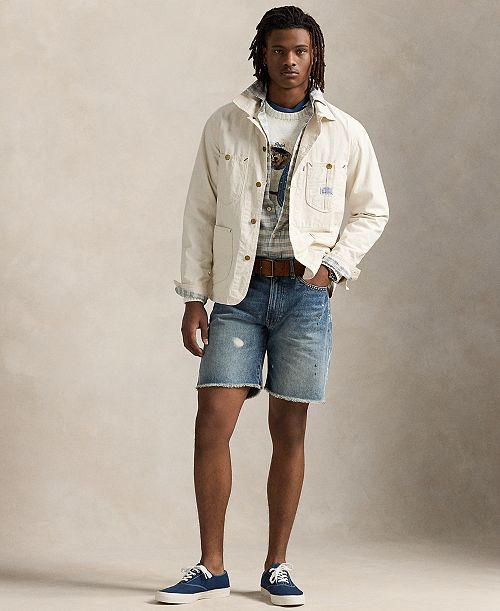 Polo Ralph Lauren Men's 8-Inch Vintage Classic Denim Shorts Men's Fashion & Accessories