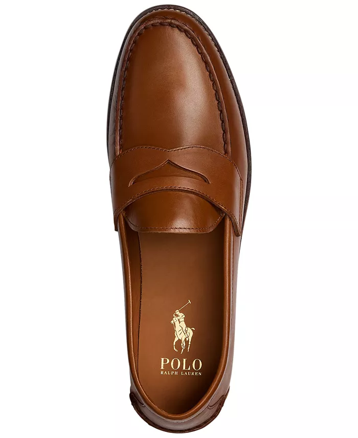 Polo Ralph Lauren Men's Alston Leather Penny Loafers Men's Shoes