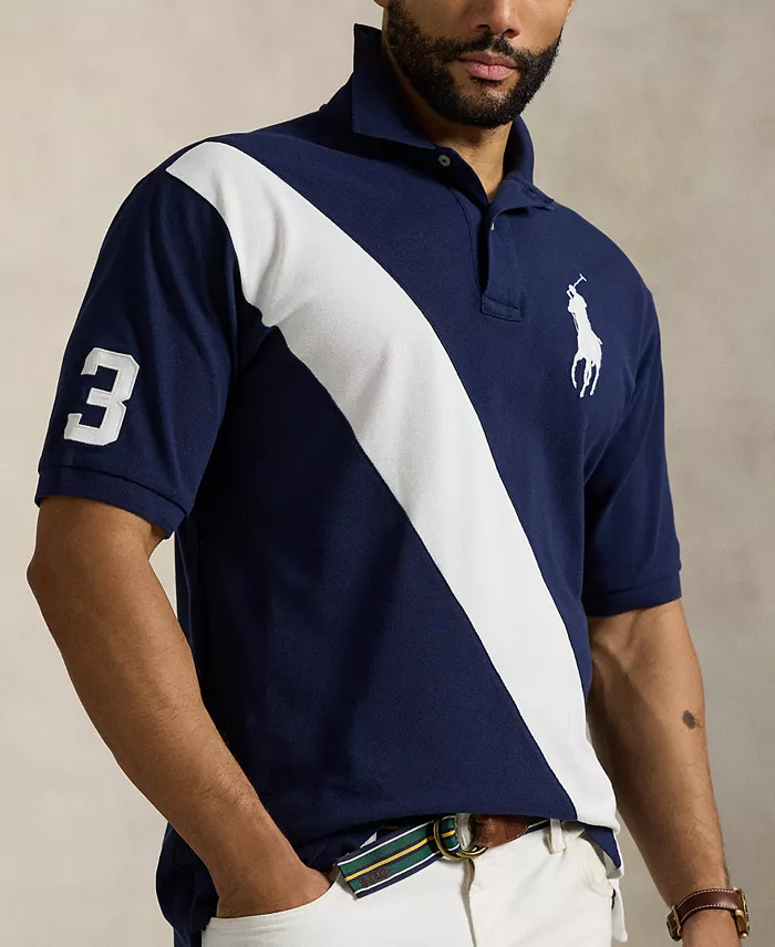 Polo Ralph Lauren Men's Big & Tall Big Pony Mesh Polo Shirt Men's Fashion & Accessories
