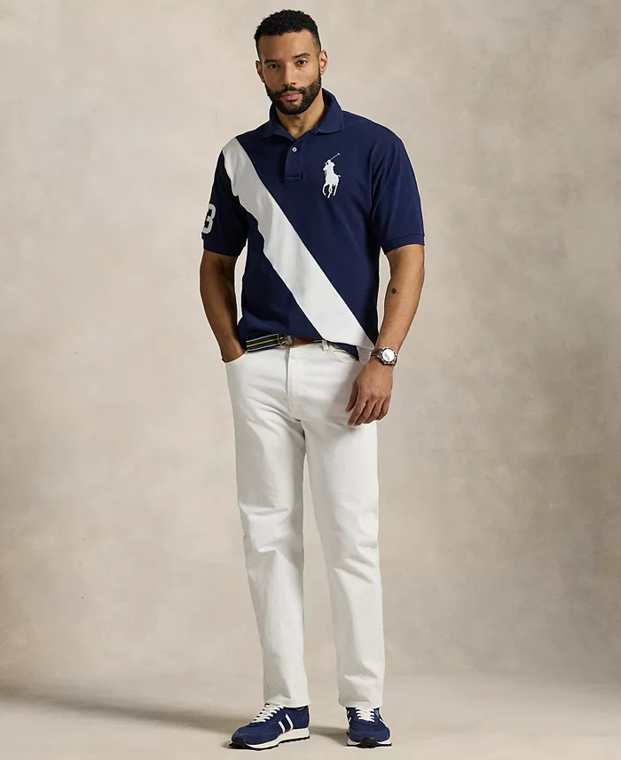 Polo Ralph Lauren Men's Big & Tall Big Pony Mesh Polo Shirt Men's Fashion & Accessories