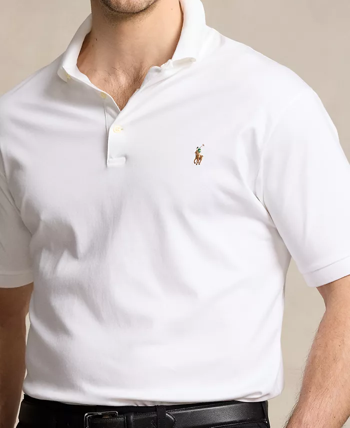 Polo Ralph Lauren Men's Big & Tall Classic Fit Soft Cotton Polo Men's Fashion & Accessories