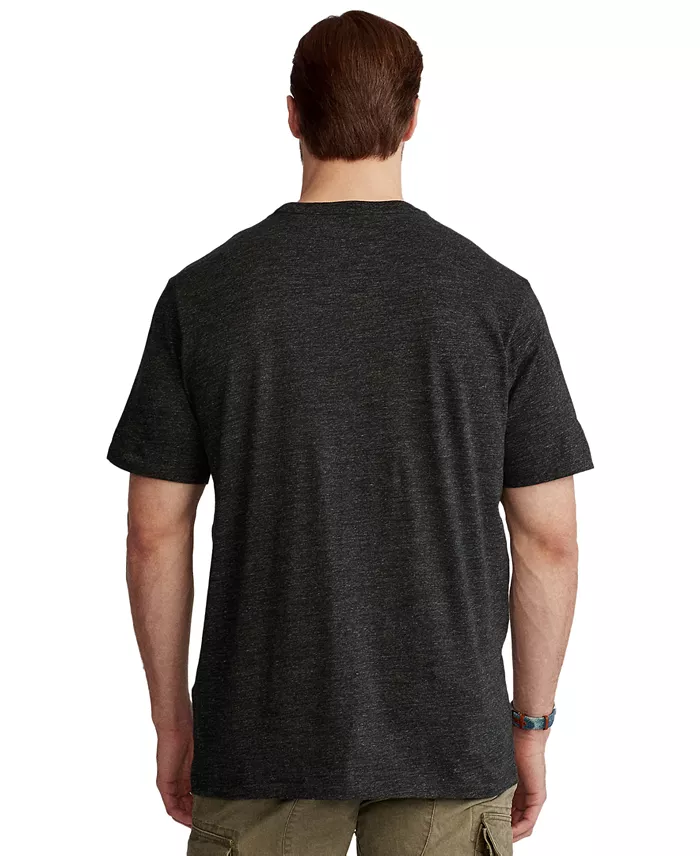 Polo Ralph Lauren Men's Big & Tall Crew-Neck Pocket T-Shirt Men's Fashion & Accessories