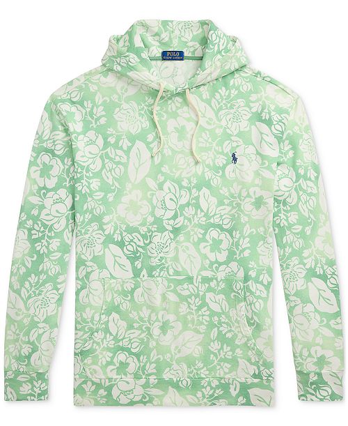 Polo Ralph Lauren Men's Big & Tall Floral Spa Terry Hoodie Men's Fashion & Accessories