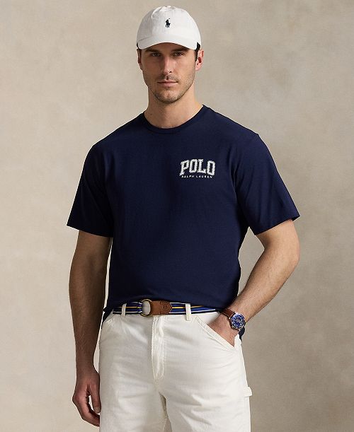 Polo Ralph Lauren Men's Big & Tall Logo Jersey T-Shirt Men's Fashion & Accessories