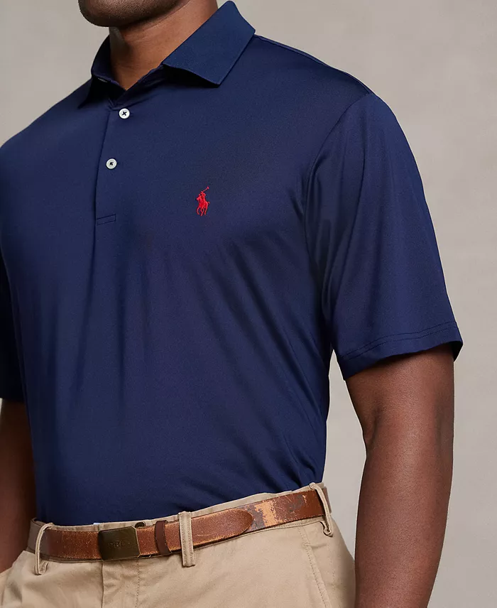 Polo Ralph Lauren Men's Big & Tall Performance Stretch Jersey Polo Shirt Men's Fashion & Accessories