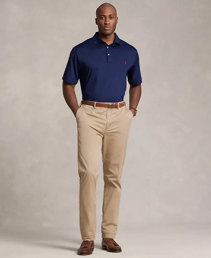 Polo Ralph Lauren Men's Big & Tall Performance Stretch Jersey Polo Shirt Men's Fashion & Accessories