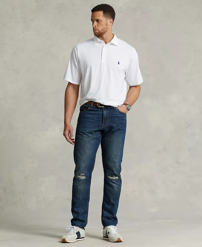 Polo Ralph Lauren Men's Big & Tall Performance Stretch Jersey Polo Shirt Men's Fashion & Accessories