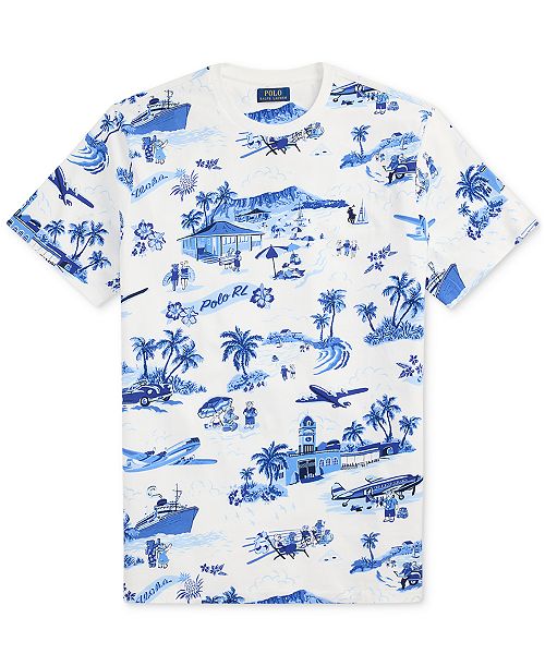 Polo Ralph Lauren Men's Big & Tall Polo Bear Jersey T-Shirt Men's Fashion & Accessories