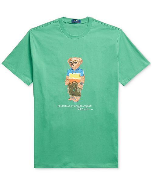 Polo Ralph Lauren Men's Big & Tall Polo Bear Jersey T-Shirt Men's Fashion & Accessories