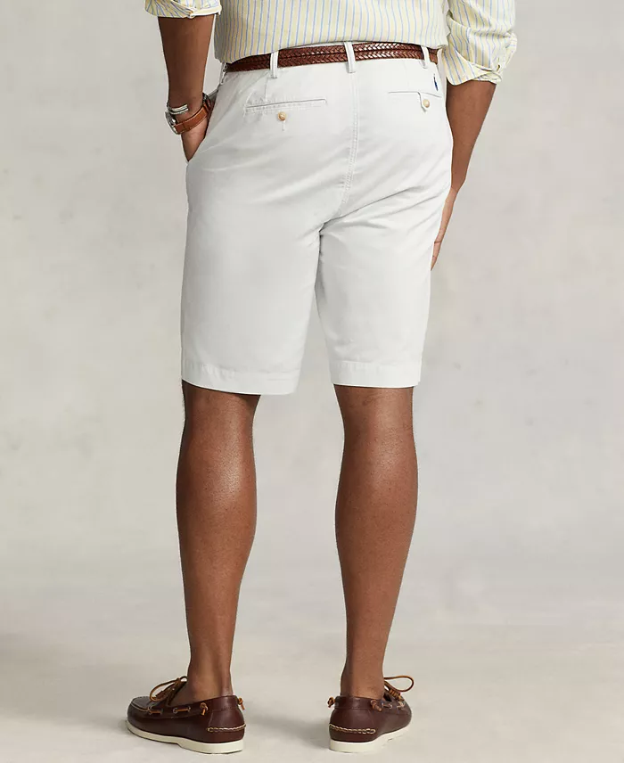 Polo Ralph Lauren Men's Big & Tall Stretch Classic-Fit Chino Shorts Men's Fashion & Accessories