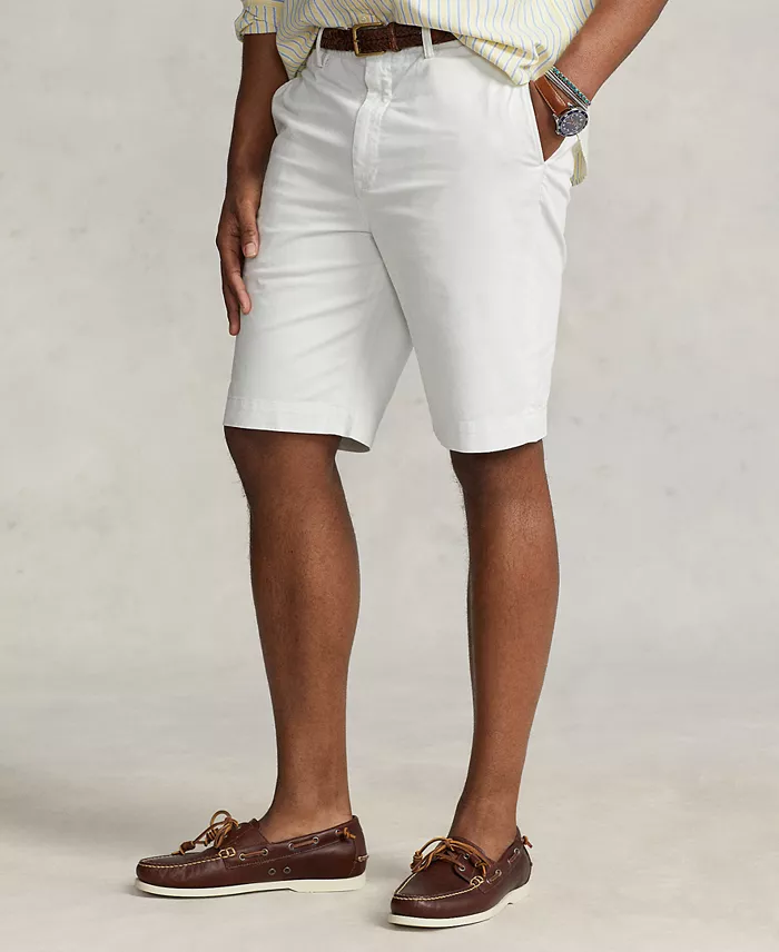 Polo Ralph Lauren Men's Big & Tall Stretch Classic-Fit Chino Shorts Men's Fashion & Accessories